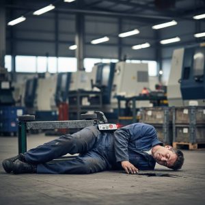 man-down alleenwerker lone-worker noodknop