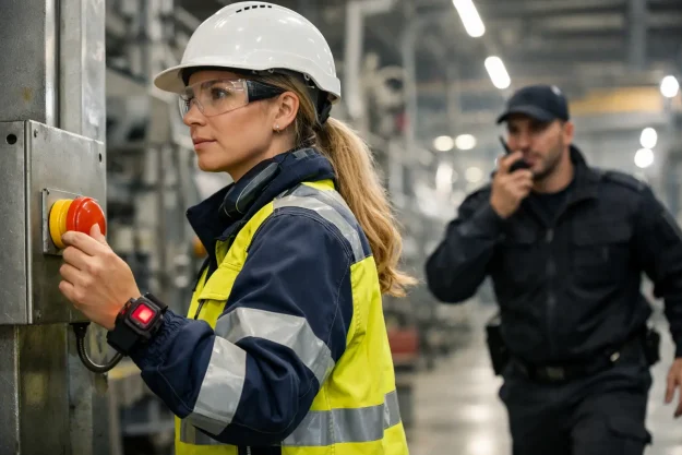 Alleenwerker beveiliging fabriek goed regelen