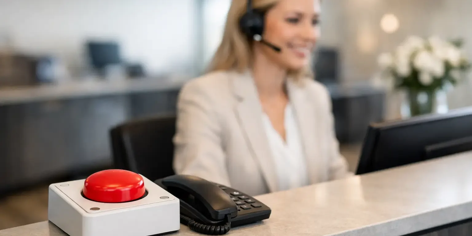De beste noodknop voor receptie kiezen