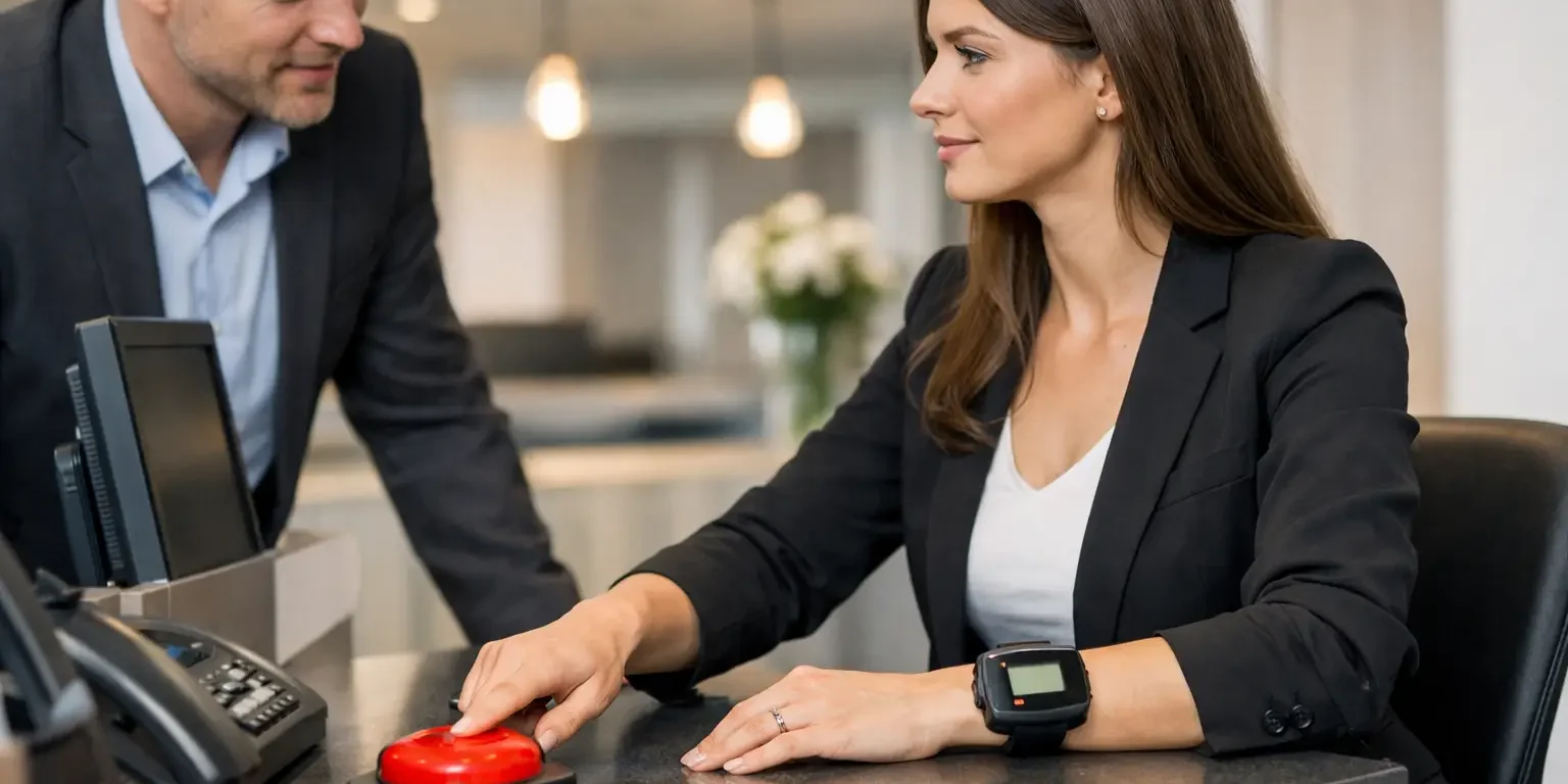 Stil alarm instellen receptie zonder tijdverlies