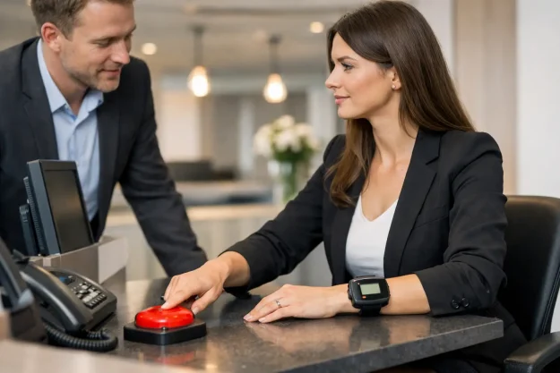 Stil alarm instellen receptie zonder tijdverlies
